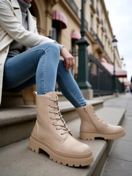 Royalfashion Women's Bumalo lace-up boots