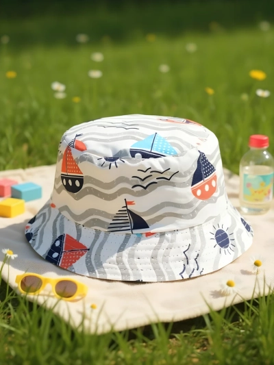 Royalfashion Children's Bucket Hat Color Splash Bucket