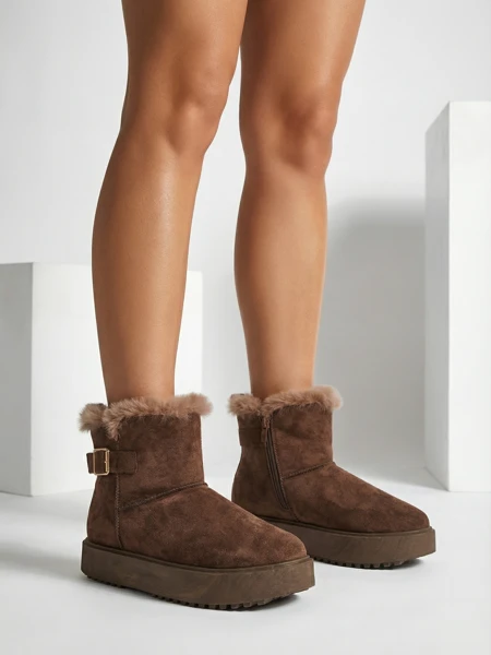 Royalfashion Īsi sieviešu a'la sniega zābaki Winter Crest