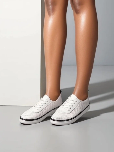 Royalfashion Women's openwork sneakers Tareb
