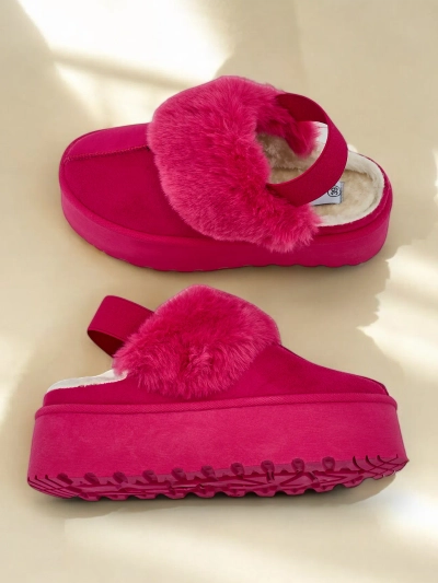 Royalfashion Short snow booties without heels women's Vromix