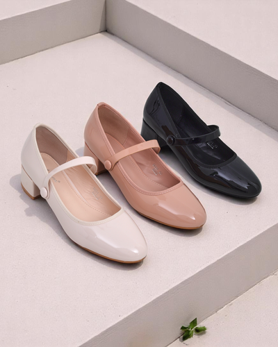 Royalfashion Women's Low-Heeled Pumps Omagga