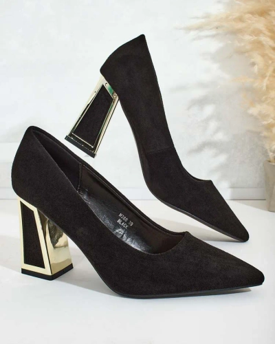 Royalfashion Women's pumps with decorative heel Badilla