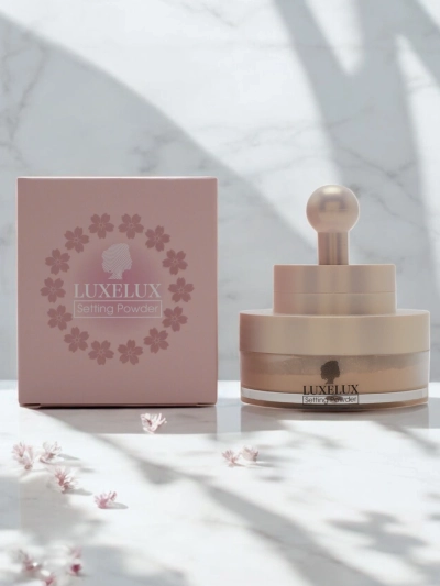Luxelux vaļīgā pūdera ar sūklīti sejai 02 13.5 g