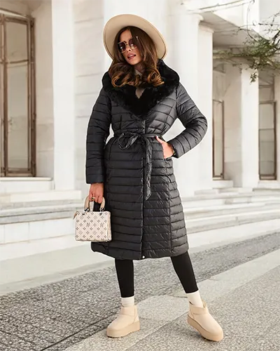 Royalfashion Long women's coat