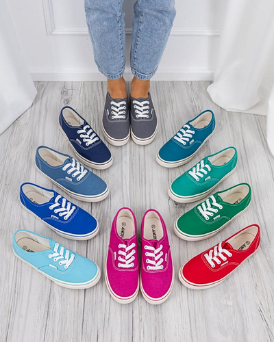 Royalfashion Turquoise women's Lifeda sneakers
