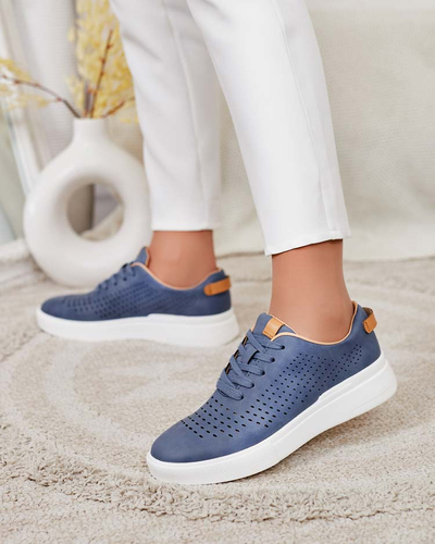 Royalfashion Women's openwork sneakers Deromias