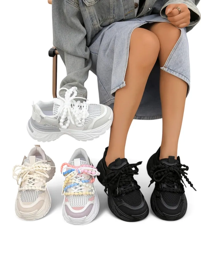 Royalfashion Sieviešu sporta apavi uz biezākas zoles Loness