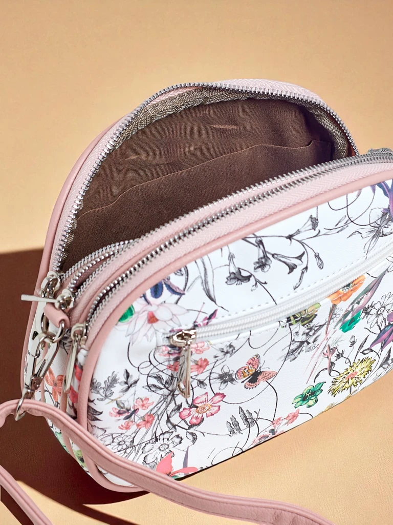 Royalfashion Small women's handbag made of eco leather Floriana