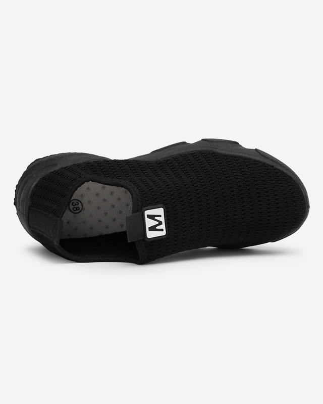Black women's slip-on sports shoes Rulinso - Footwear