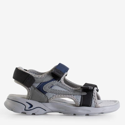 Gray boys 'Asitop velcro sandals - Footwear
