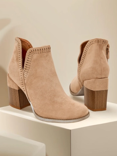 Royalfashion Women's heeled ankle boots Vettot