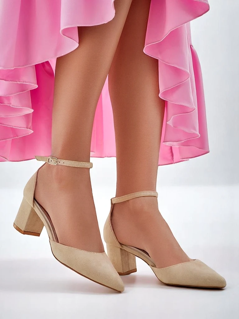 Royalfashion Women's eco suede pumps Vinoy