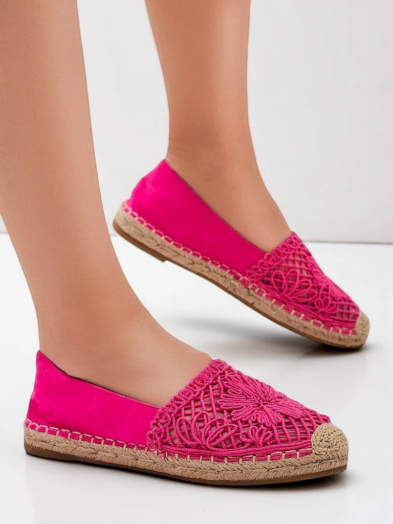 Royalfashion Women's perforated espadrilles Verela