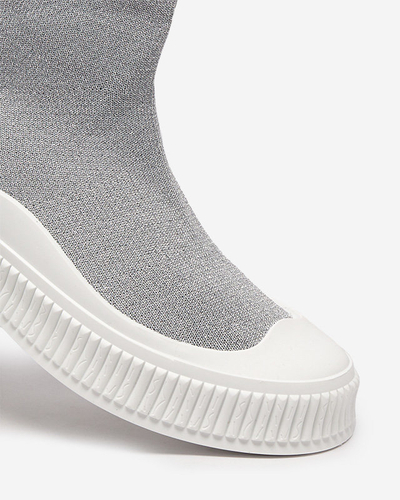 Silver Women's Bejoko Sneakers - Footwear