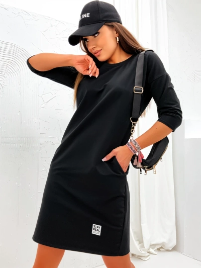 Royalfashion Женское мини-платье из ткани