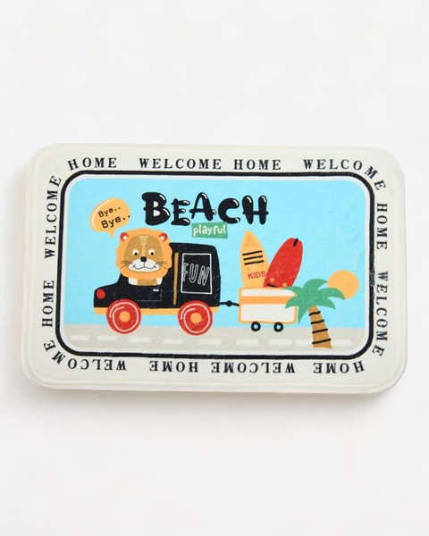 Royalfashion Krāsains paklājs ar ziediem 40x60