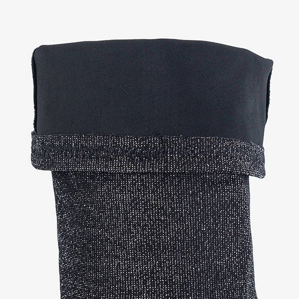 Graphite women's shiny boots on the Goslaw post - Footwear