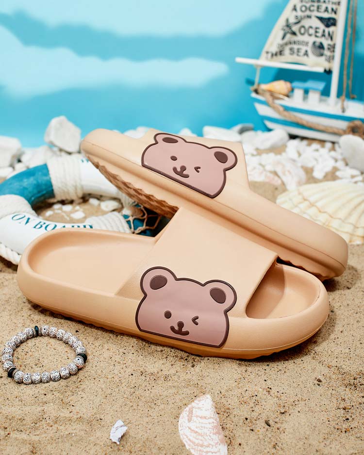 Royalfashion Women's Mall rubber flip-flops