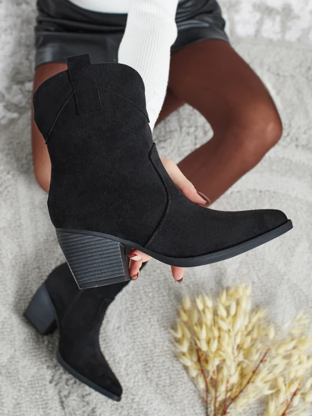 Armelle Women's Eco Suede Cowboy Boots