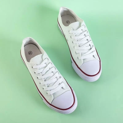 OUTLET Women's white sneakers Noenoes - Footwear