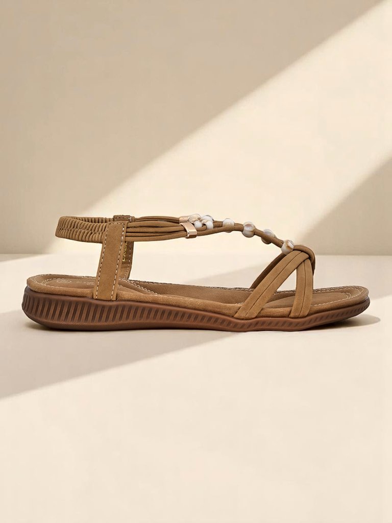 Royalfashion Sieviešu sandales ar rotājumiem Imen