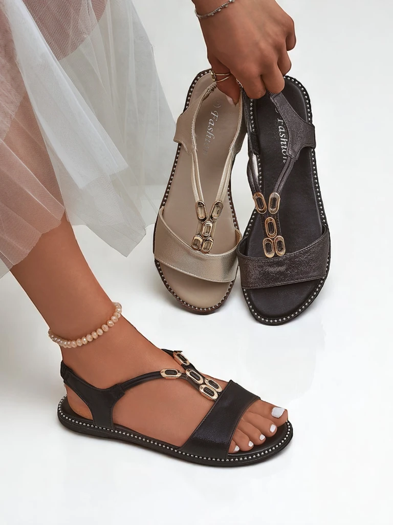 Royalfashion Women's Sandals with Decorative Straps Siena Glow