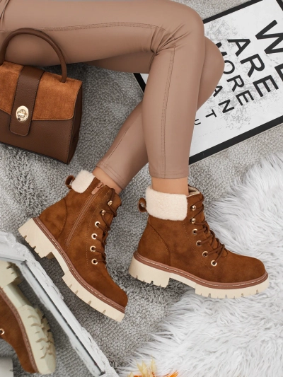 Botë traper për femra me gëzof Tessara