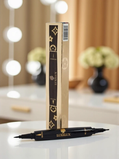 Luxelux Eyeliner and eyebrow pen 2in1