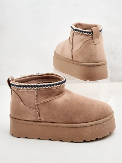 Royalfashion Women's short boots a'la snow boots Xoalla