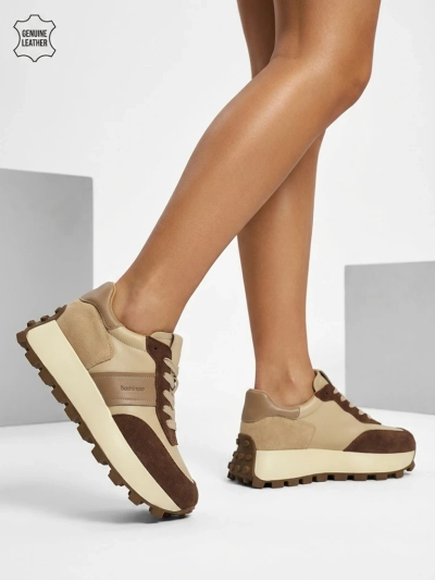 Lav: Sportowe sneakersy damskie ze skóry naturalnej Naterre