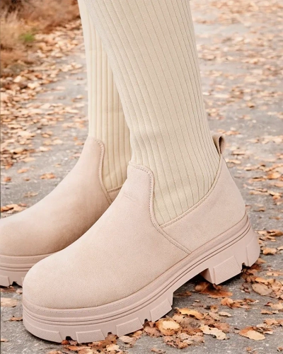 Royalfashion Women's Anobbi slip-on boots