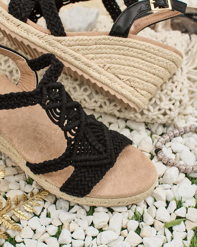 Royalfashion Sieviešu sandales Ovia uz enkura