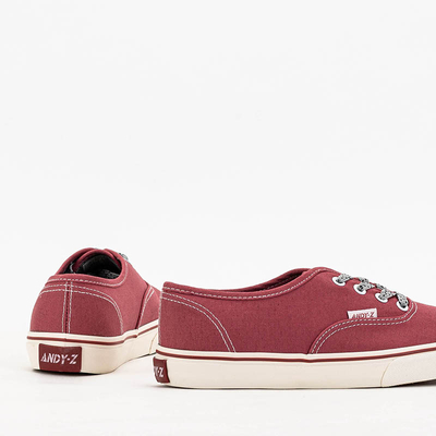 Royalfashion Dark pink women's Isyia sneakers