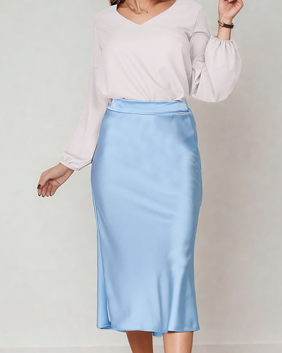Royalfashion Sieviešu midi svārki a'la satīns