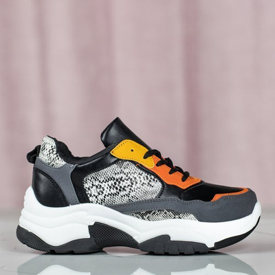 Black ugly shoes with inserts Nicaragua - Footwear