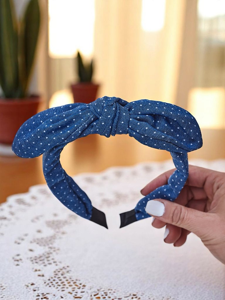 Royalfashion Hairband with a Polka Dot Bow Lilka