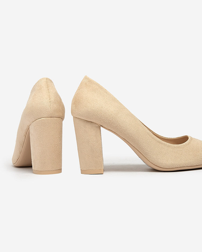 Royalfashion Women's eco suede post pumps Duttoso