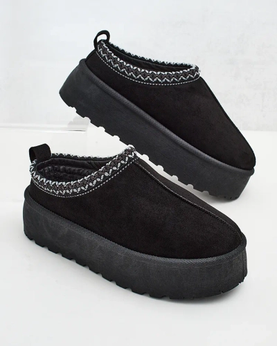 Royalfashion Sieviešu Zommy īsie zābaki a'la sniega zābaki