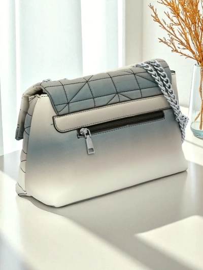 Royalfashion Mazā sieviešu rokassoma no ekoloģiskās ādas ar ombre efektu Sophie Rose