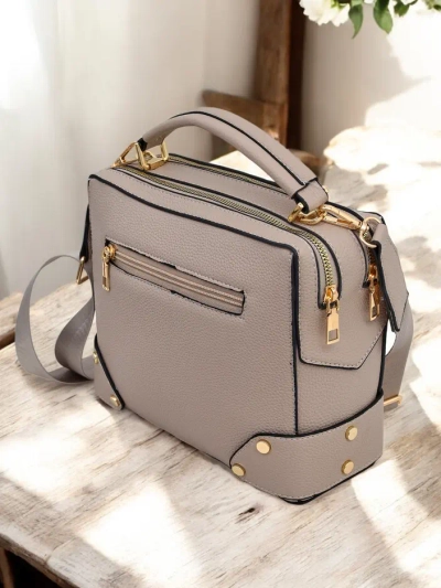 Royalfashion Versatile square handbag made of eco leather