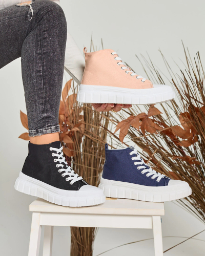 Royalfashion Powder Женские высокие кеды Ates Sneakers