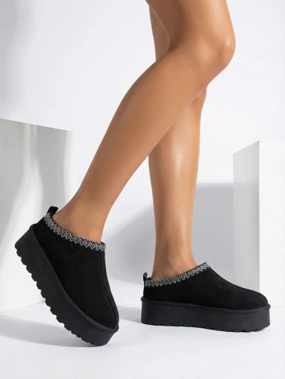 Royalfashion Short boots like women's snow boots Fesio