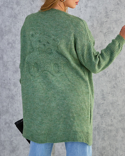 Royalfashion Fuchsia women's bedspread sweater