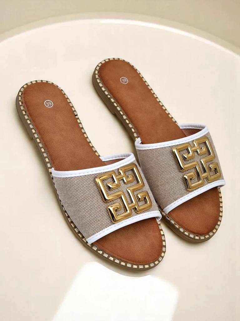 Royalfashion Women's flat-sole slippers Rorole