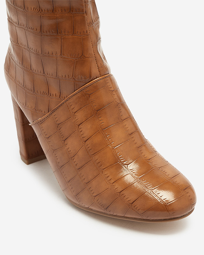 Women's camel-colored Mastiu- Footwear