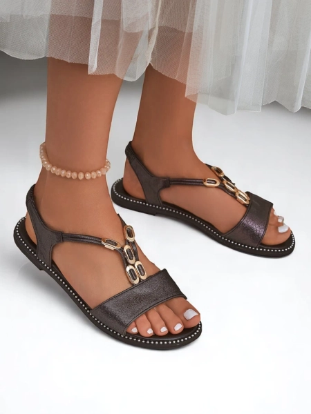 Royalfashion Women's Sandals with Decorative Straps Siena Glow