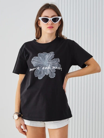 Royalfashion Women's Cotton T-Shirt More and More