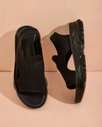 Royalfashion Sieviešu sandales ar Volin virsmu