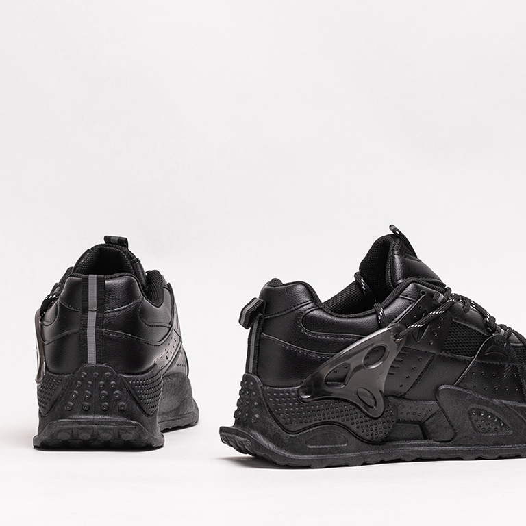 Black Toshian women's sports sneakers - Footwear